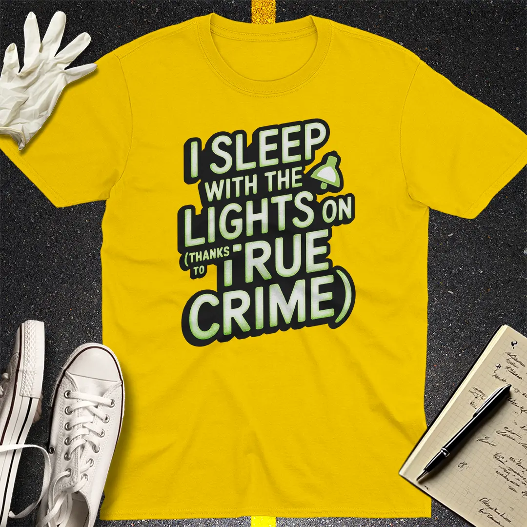 True Crime Night Light T-Shirt