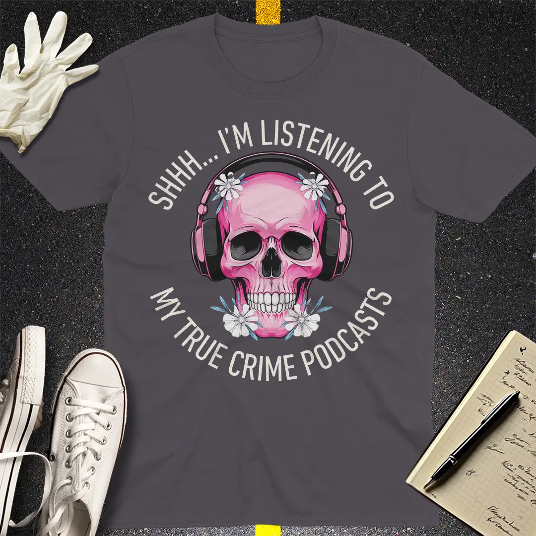 Floral Beats Skull T-Shirt
