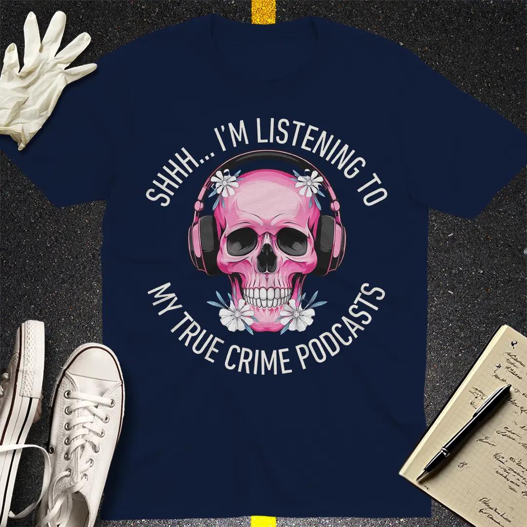 Floral Beats Skull T-Shirt