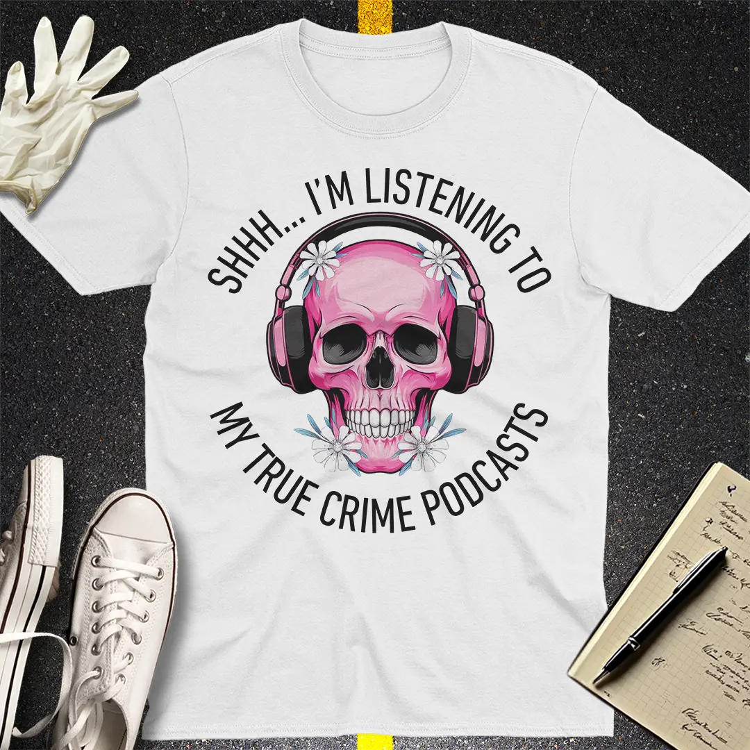 Floral Beats Skull T-Shirt