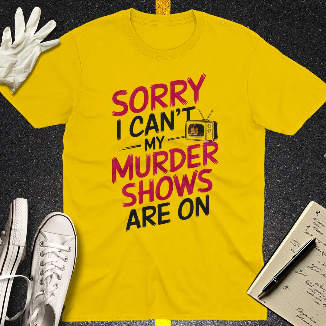 Murder Shows Over People T-Shirt