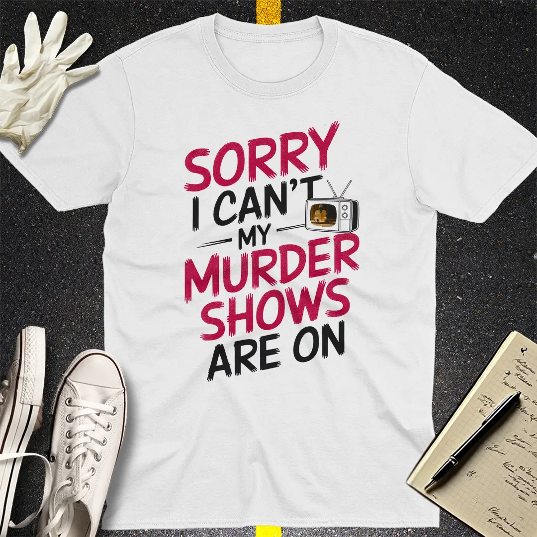 Murder Shows Over People T-Shirt