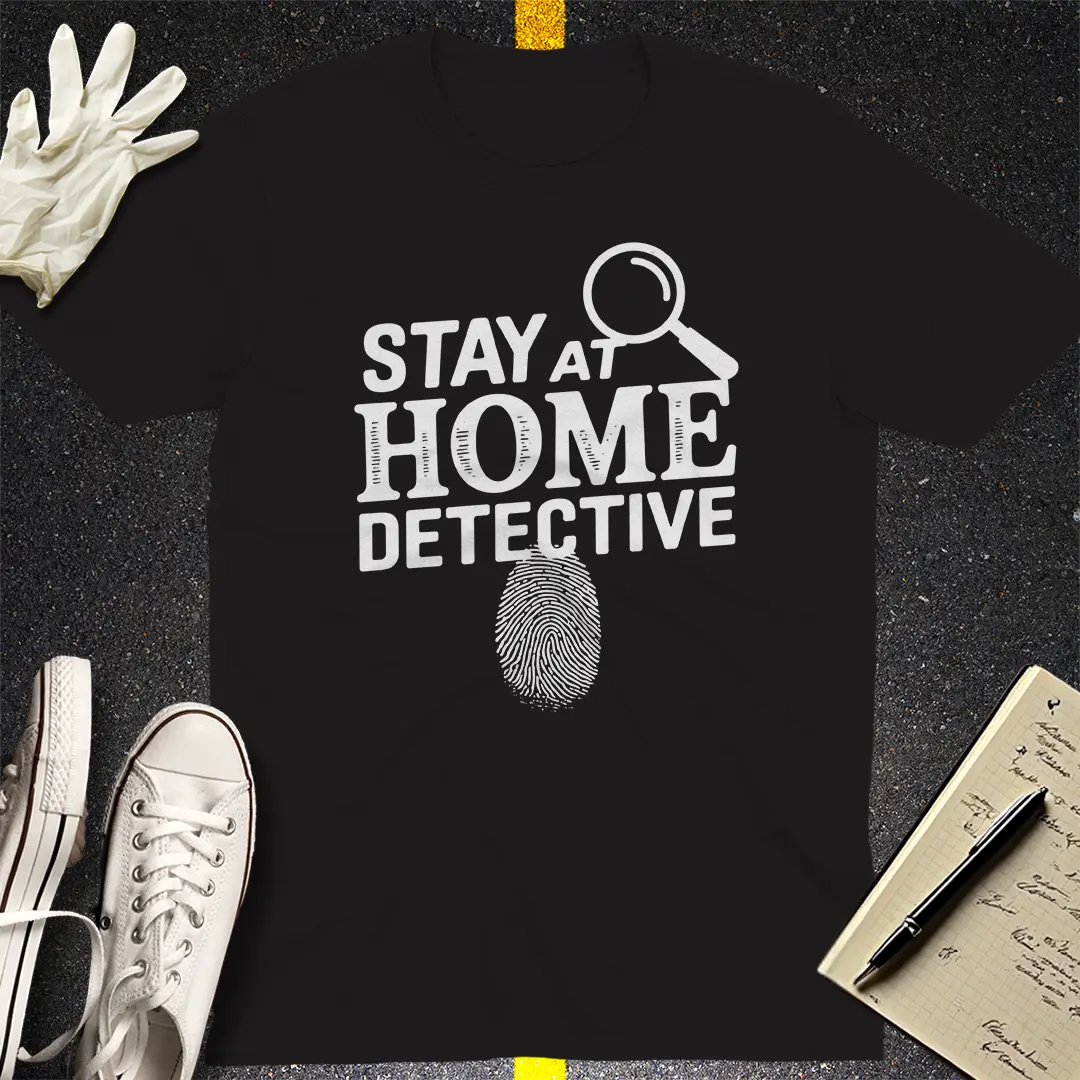 Stay at Home Detective T-Shirt
