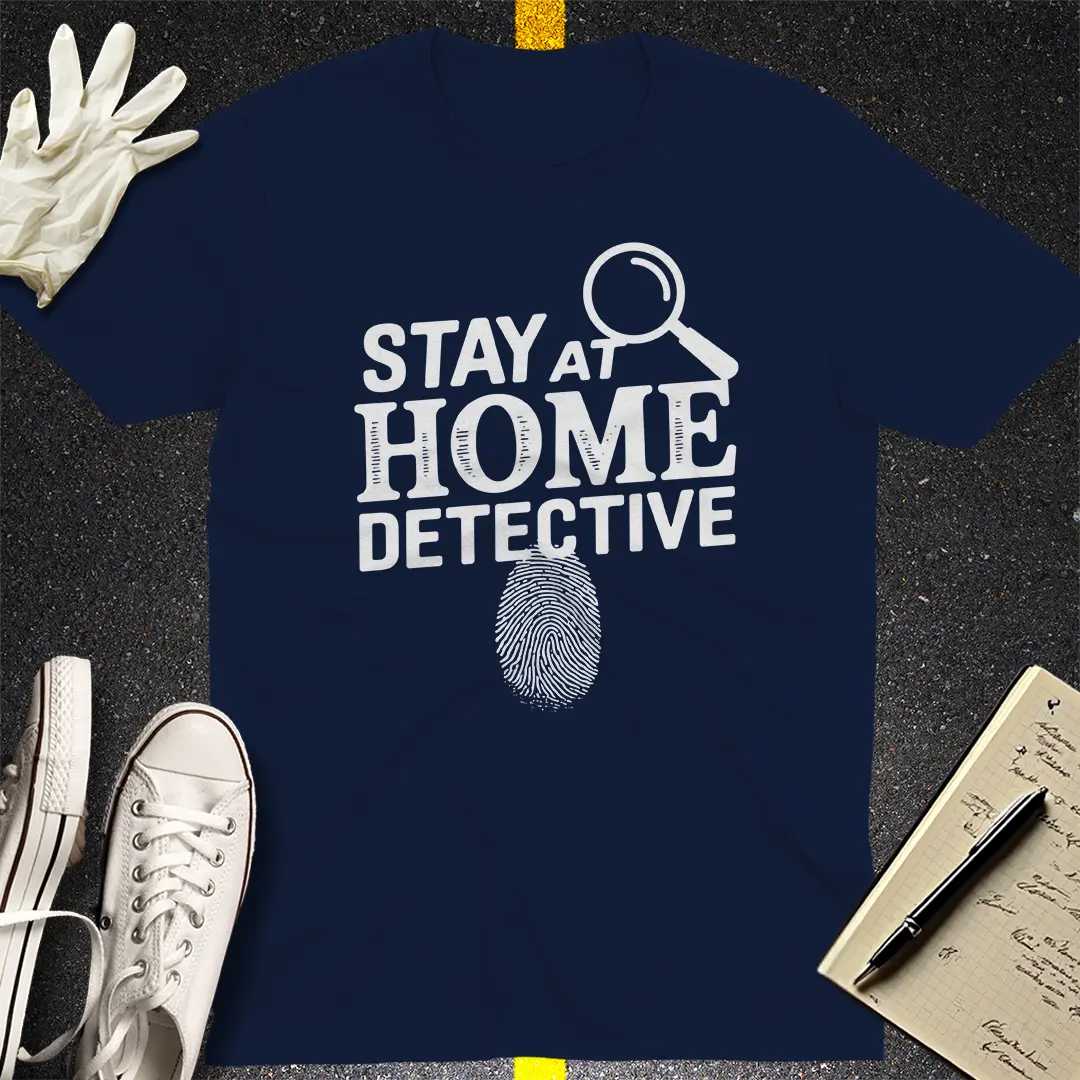 Stay at Home Detective T-Shirt