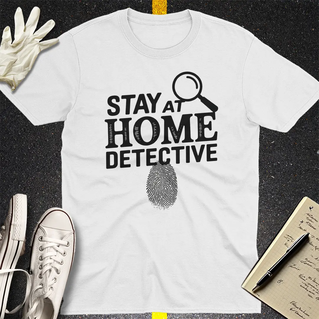 Stay at Home Detective T-Shirt