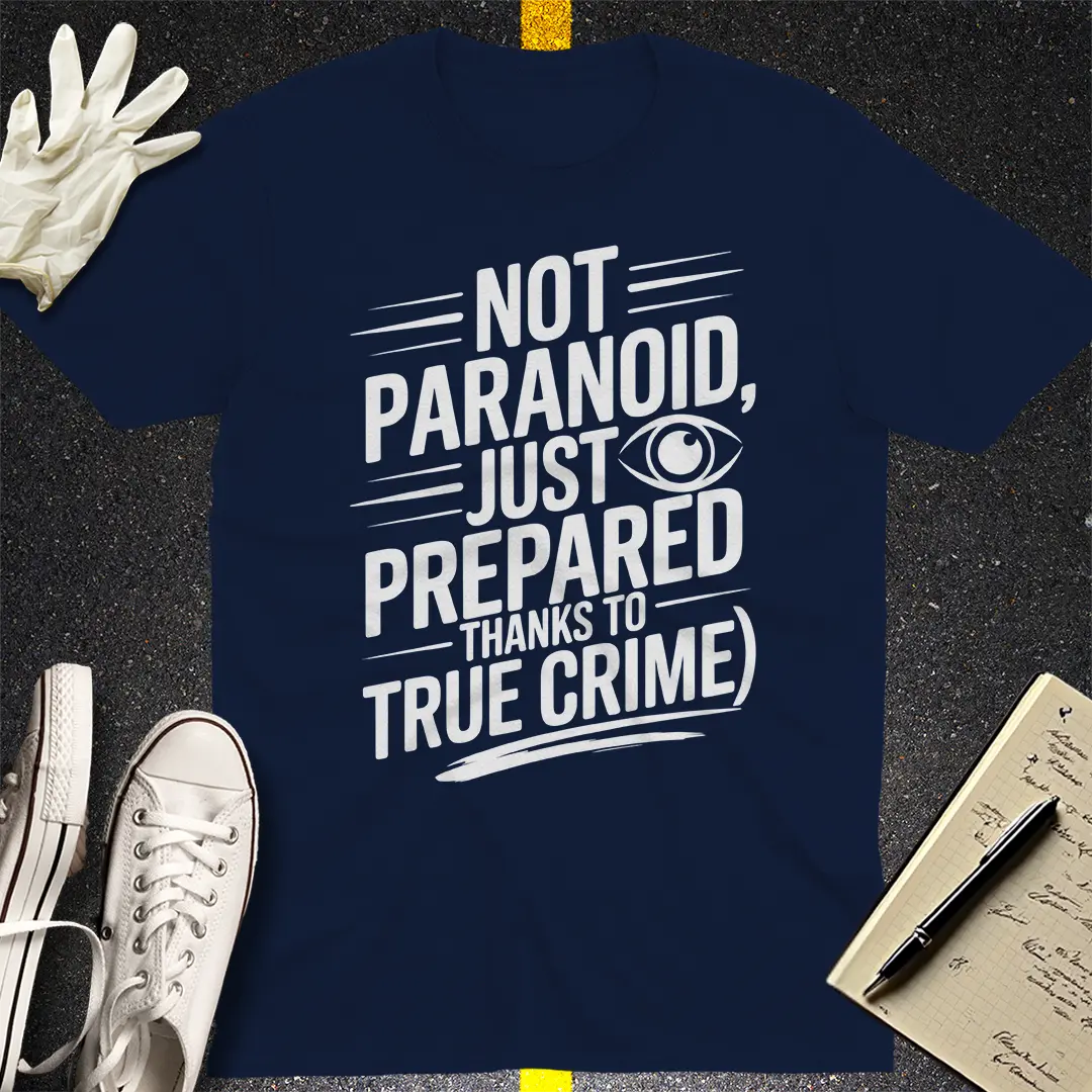 Not Paranoid Just Prepared T-Shirt