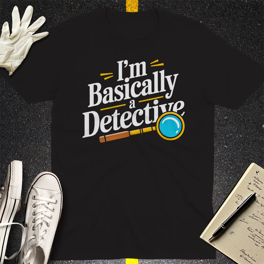 Basically a Detective T-Shirt