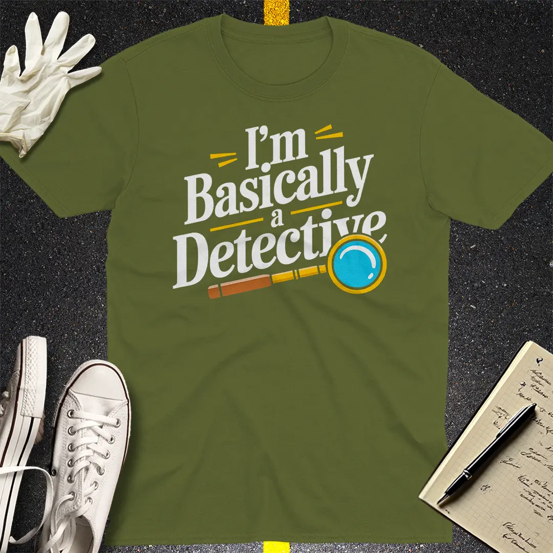 Basically a Detective T-Shirt