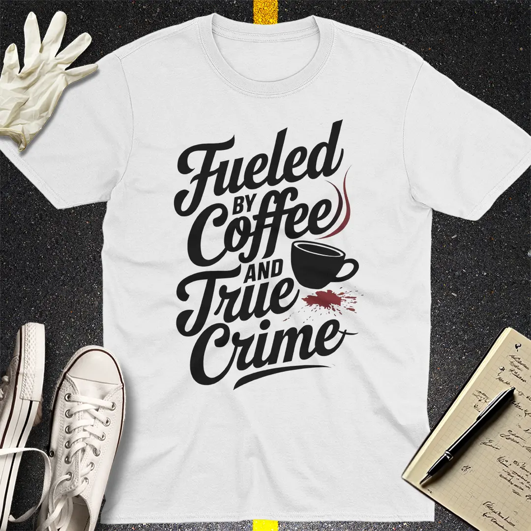 Fueled by Coffee and Crime T-Shirt