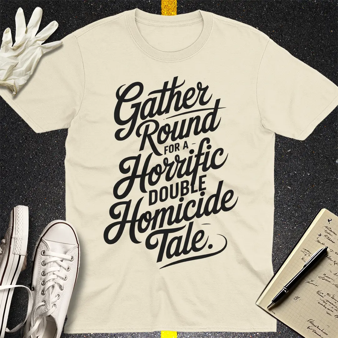 Horrific Homicide Tale T-Shirt