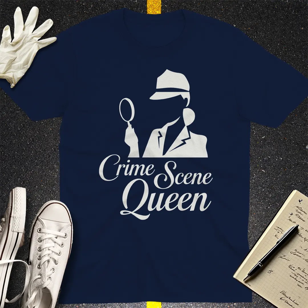 Crime Scene Queen T-Shirt