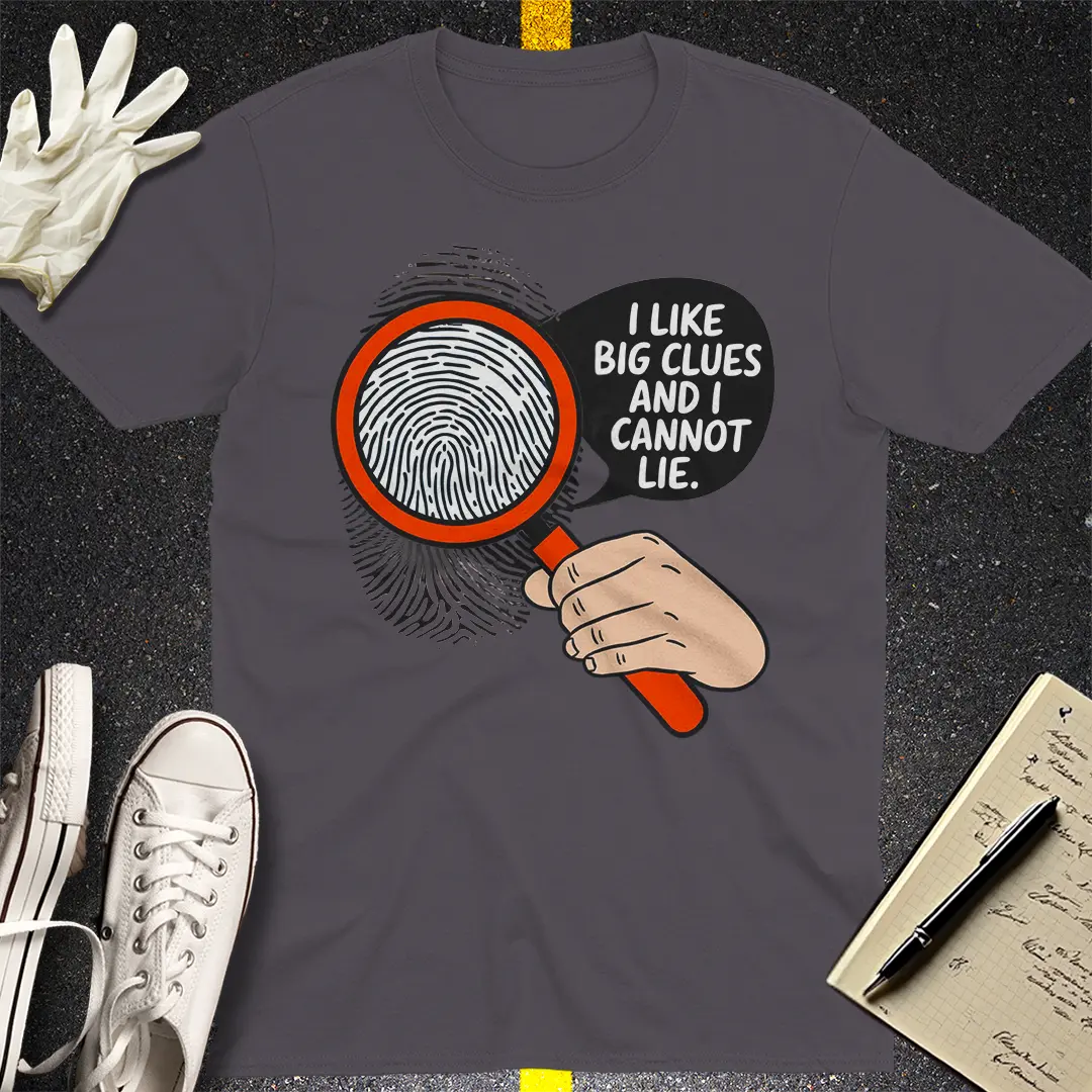 Big Clues Detective T-Shirt
