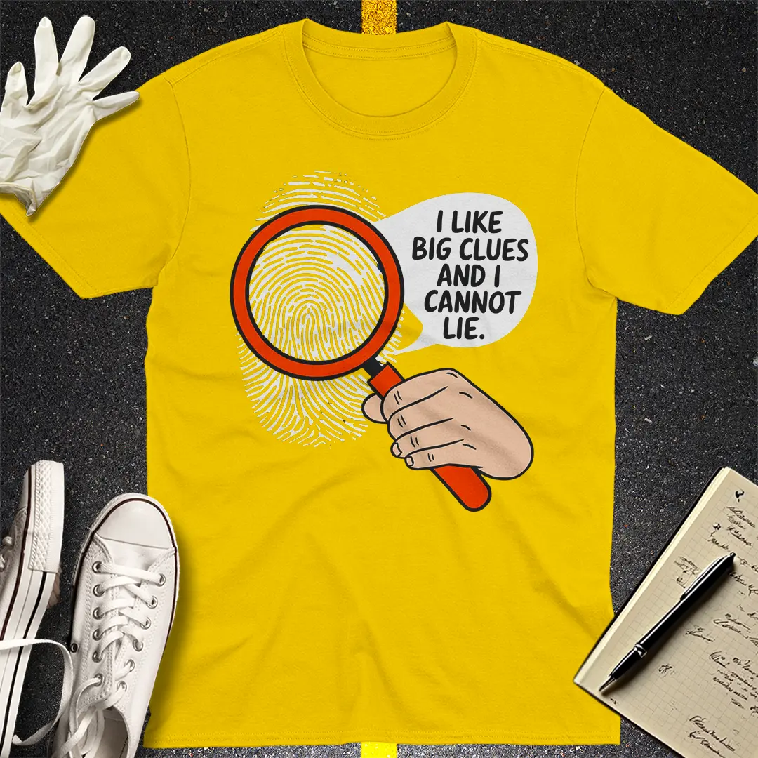 Big Clues Detective T-Shirt