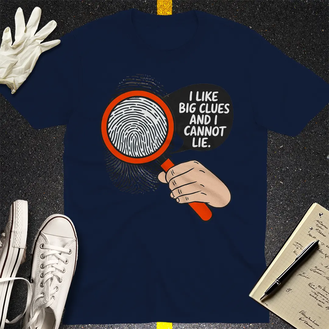 Big Clues Detective T-Shirt