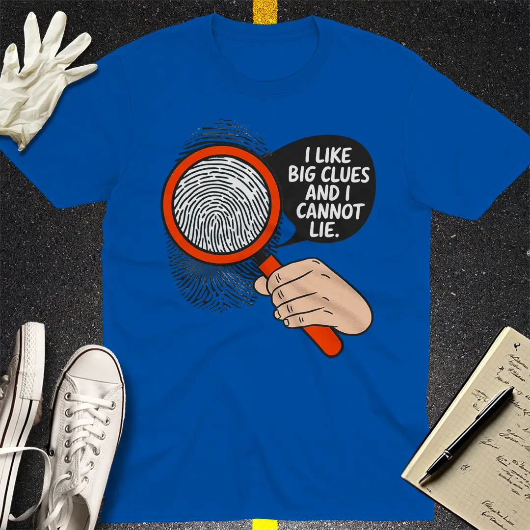 Big Clues Detective T-Shirt