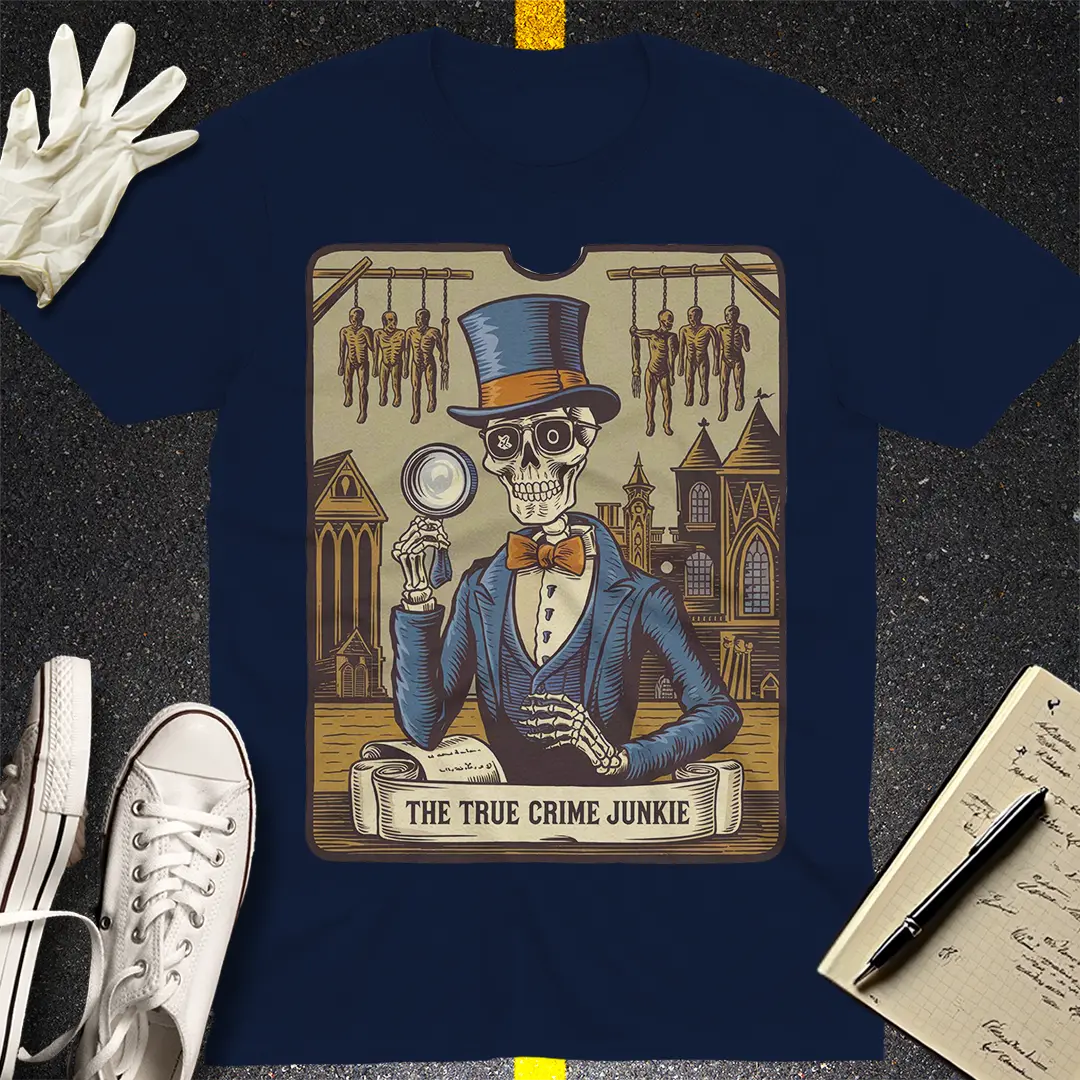 True Crime Junkie T-Shirt Style008