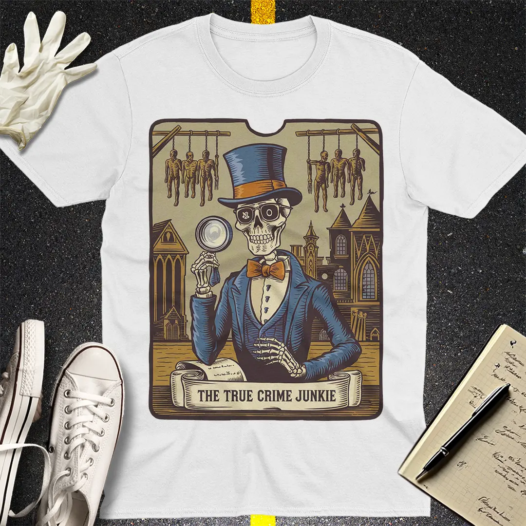 True Crime Junkie T-Shirt Style008