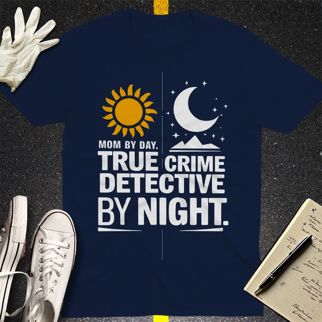 Mom by Day Detective by Night T-Shirt