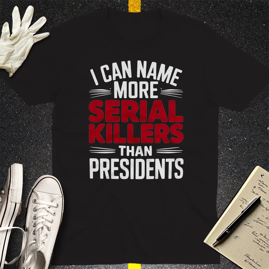 Serial Killer Knowledge T-Shirt