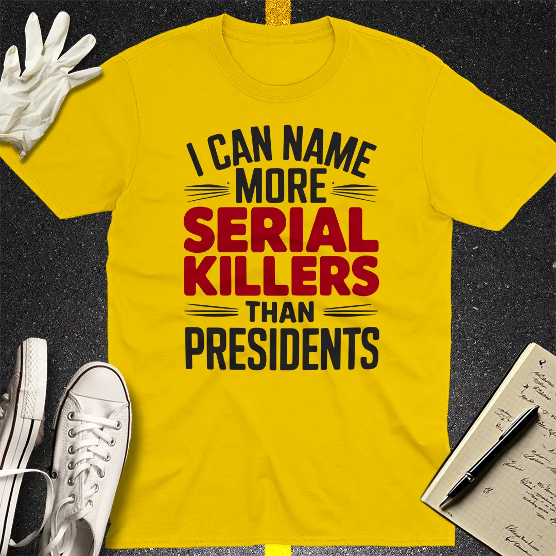 Serial Killer Knowledge T-Shirt