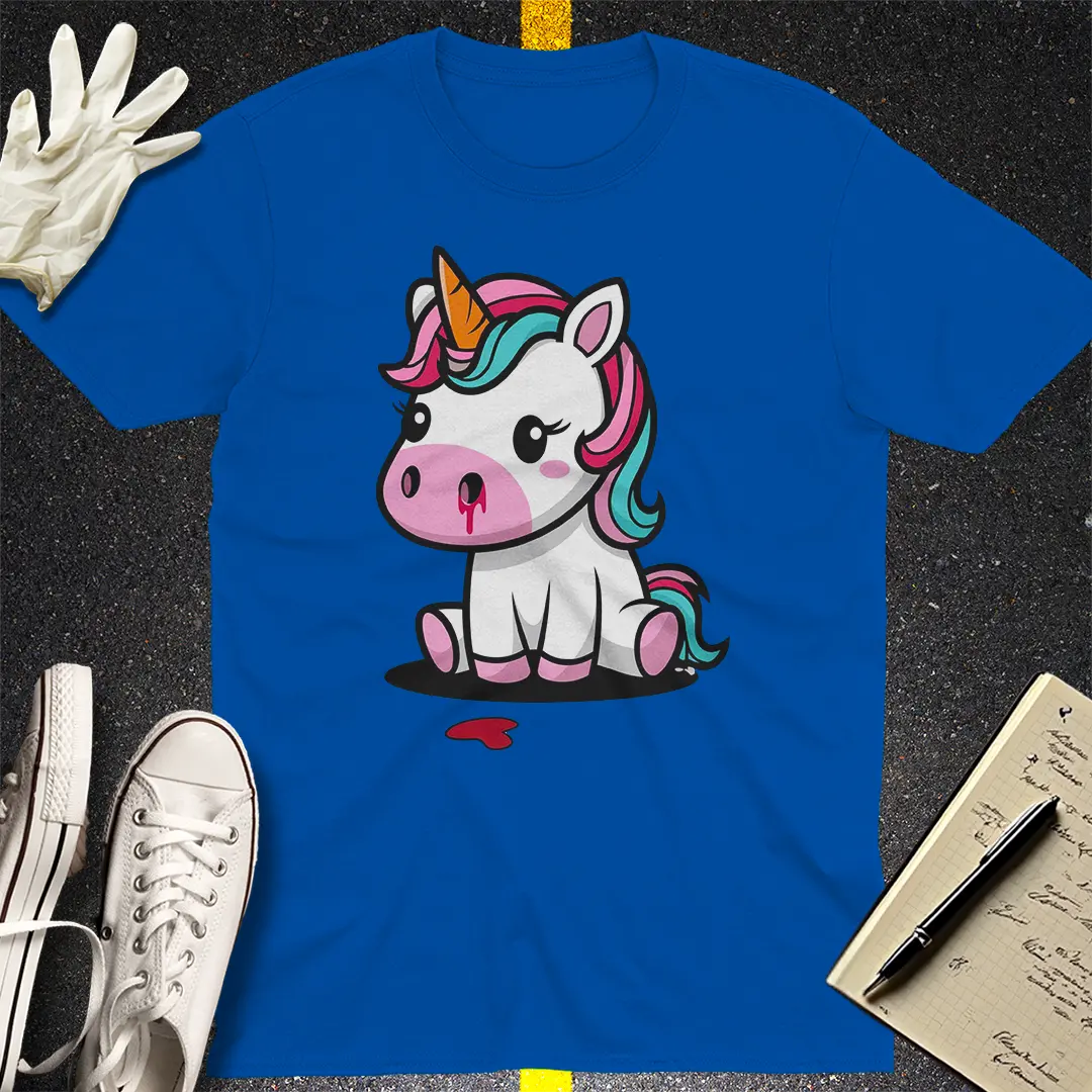 Bloody Cute Unicorn T-Shirt