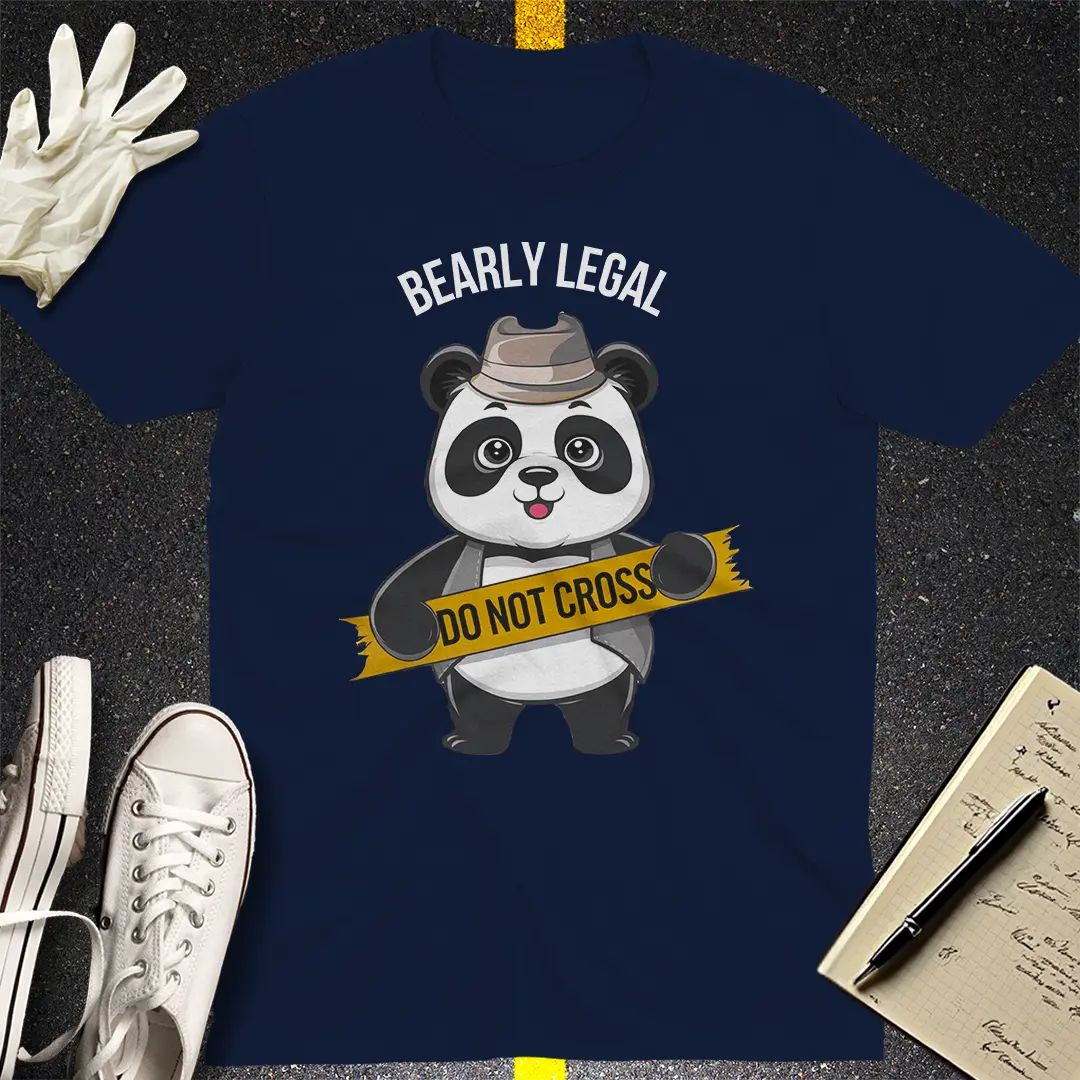 Bearly Legal Panda T-Shirt