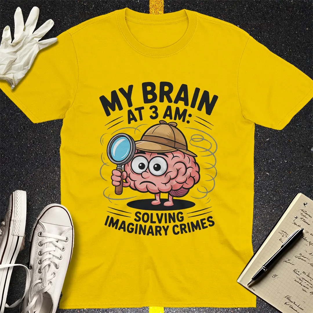 Imaginary Crimes Brain T-Shirt