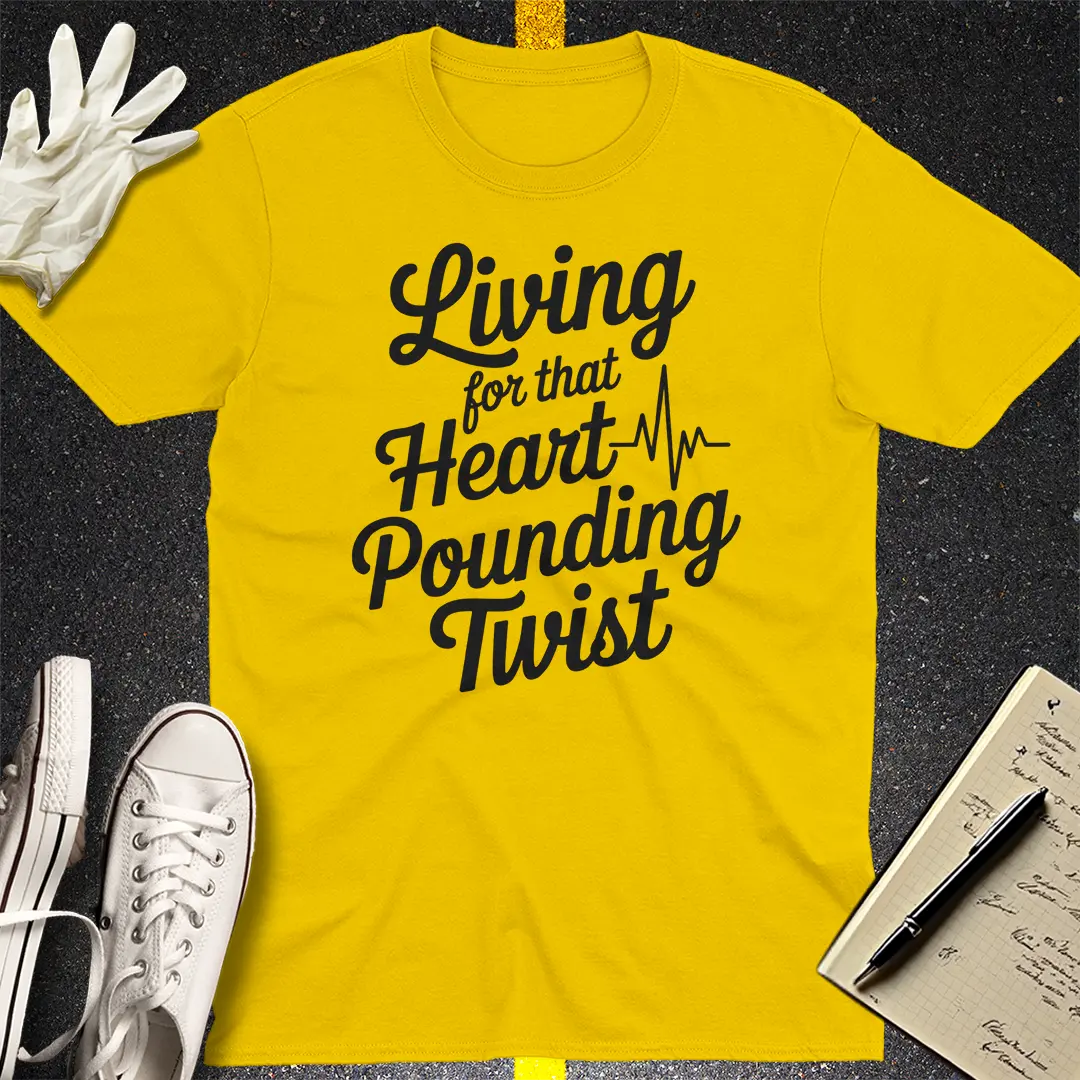 Heart-Pounding Twist T-Shirt