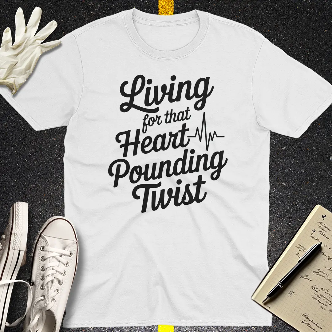Heart-Pounding Twist T-Shirt