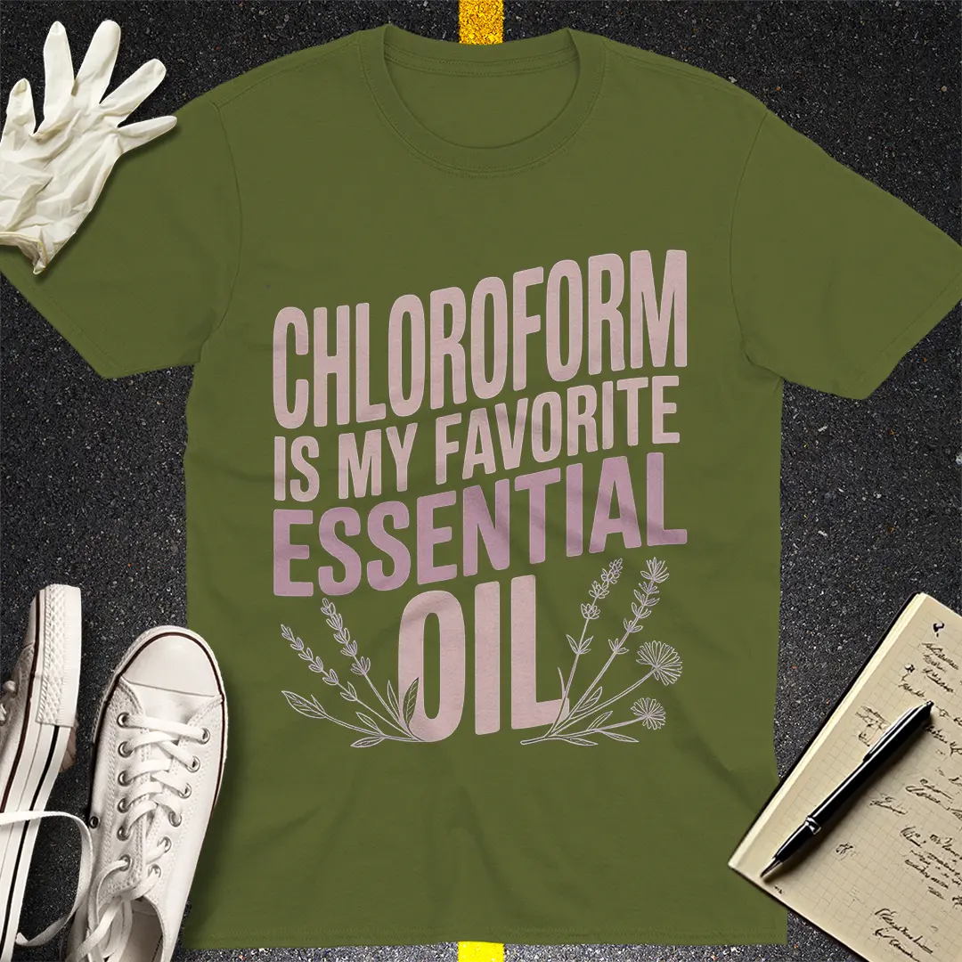 Chloroform Essential Oil T-Shirt
