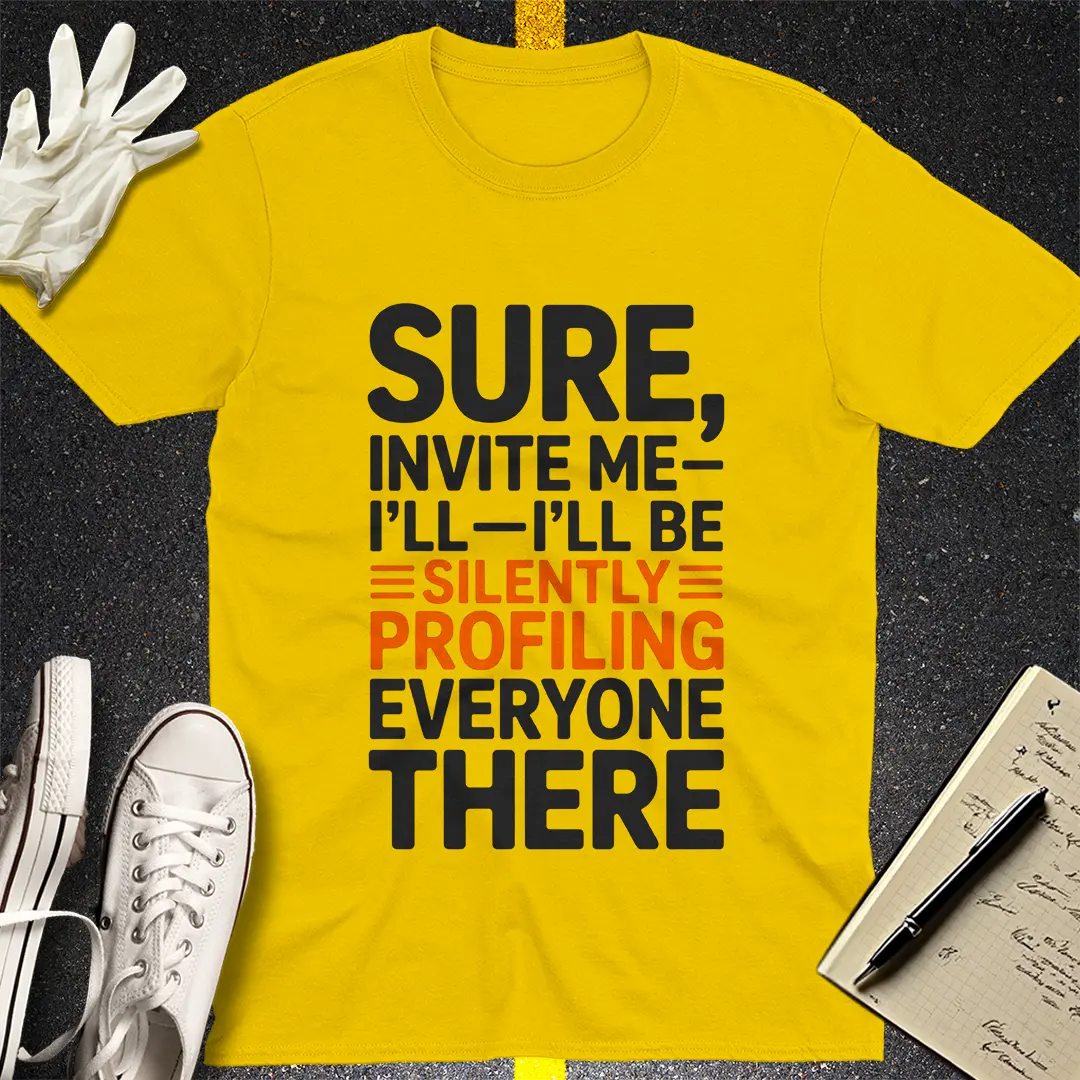 Silently Profiling T-Shirt