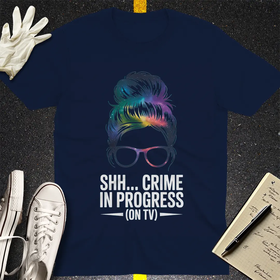Shh... Crime In Progress T-Shirt