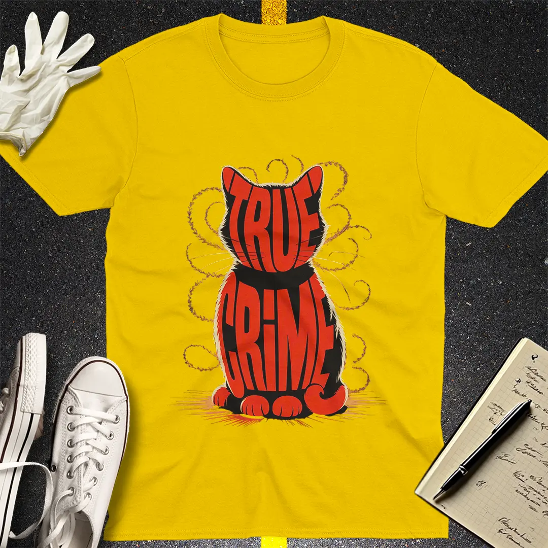 True Crime Cat T-Shirt