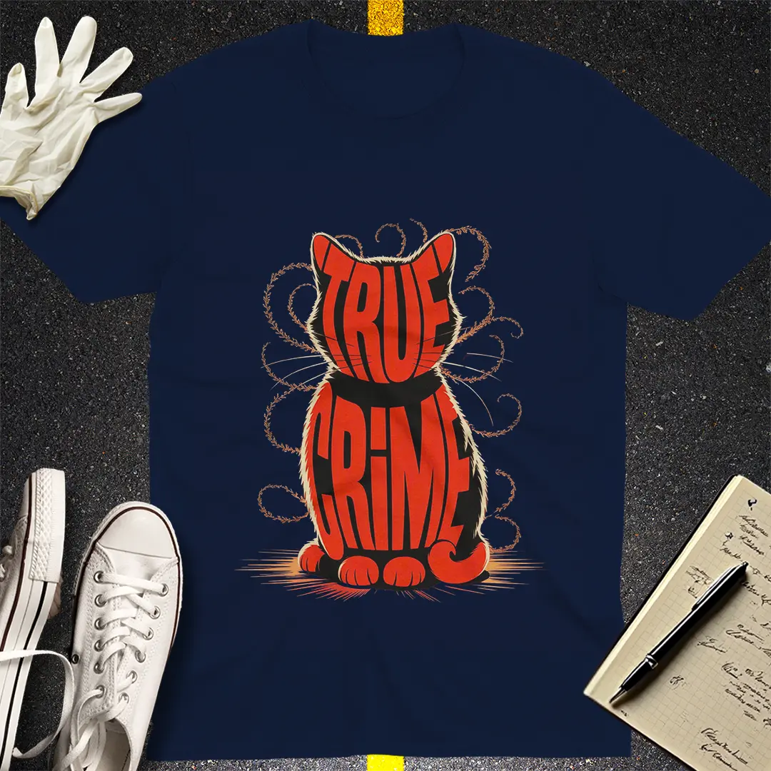 True Crime Cat T-Shirt