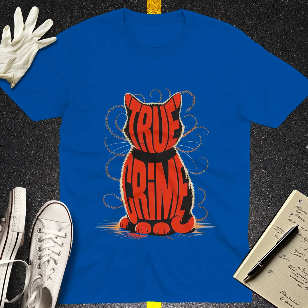 True Crime Cat T-Shirt