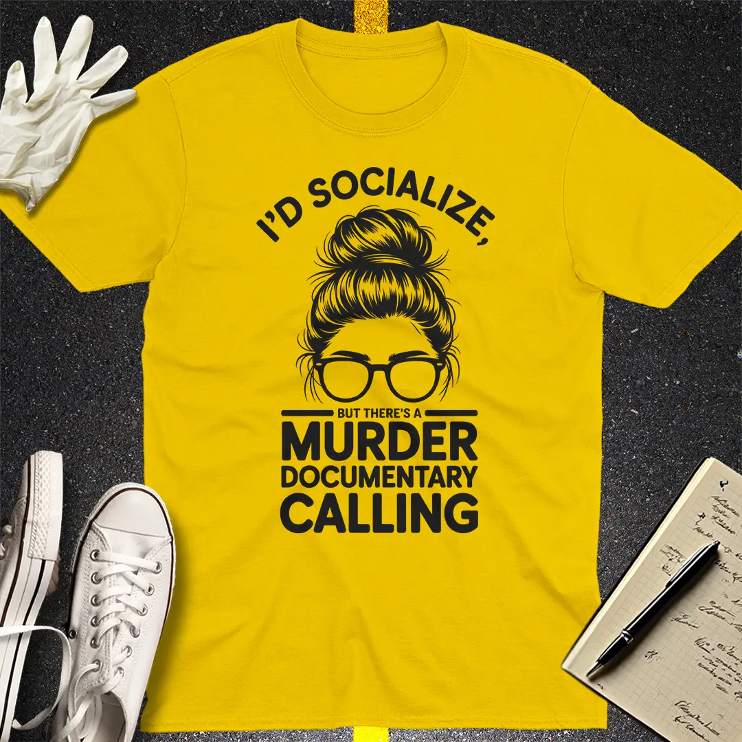 Murder Documentary Calling T-Shirt
