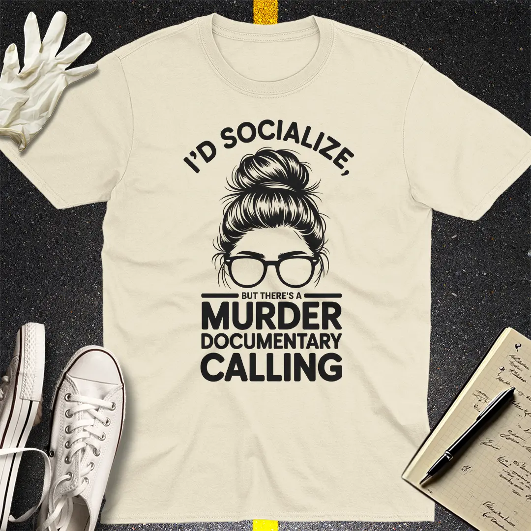 Murder Documentary Calling T-Shirt