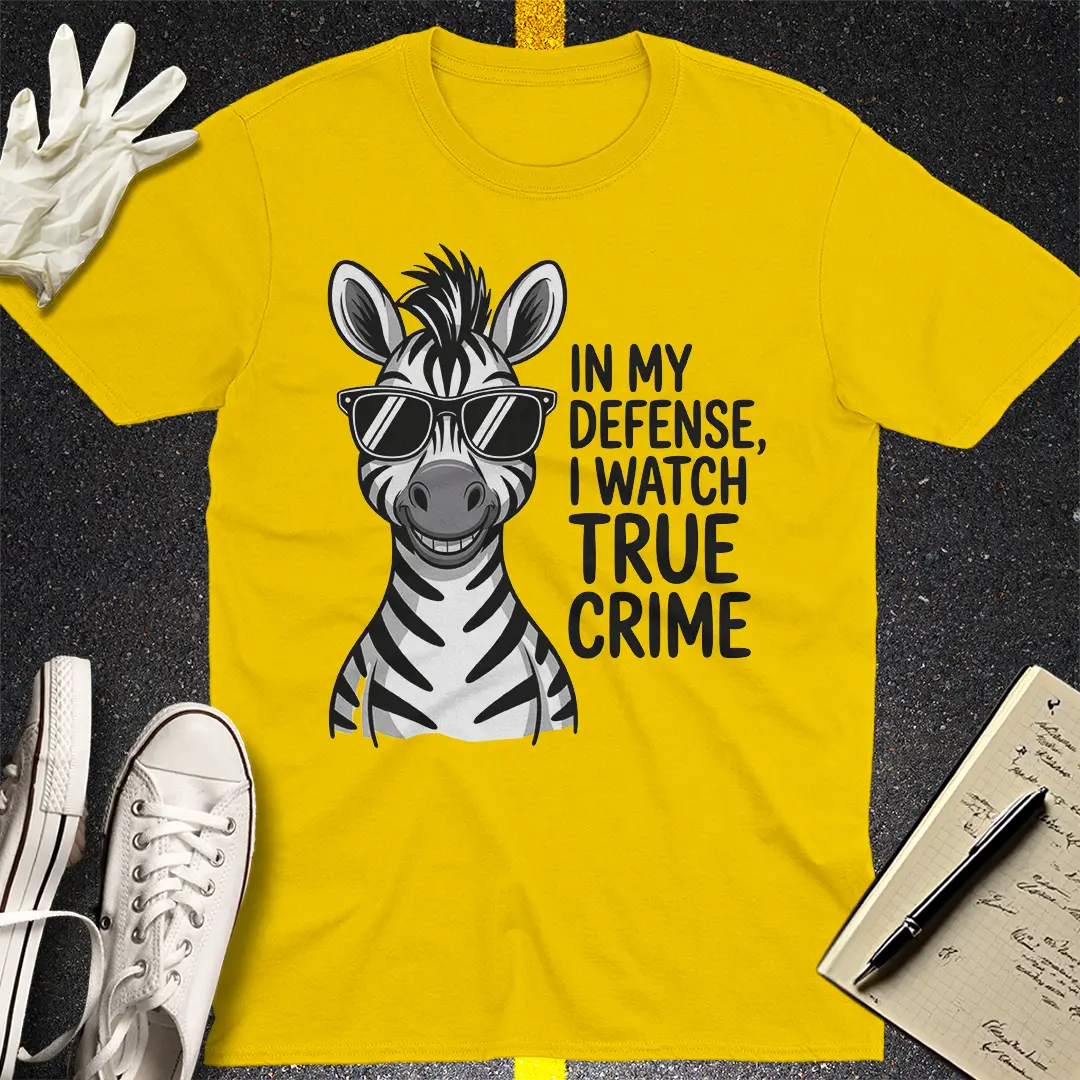 True Crime Zebra T-Shirt