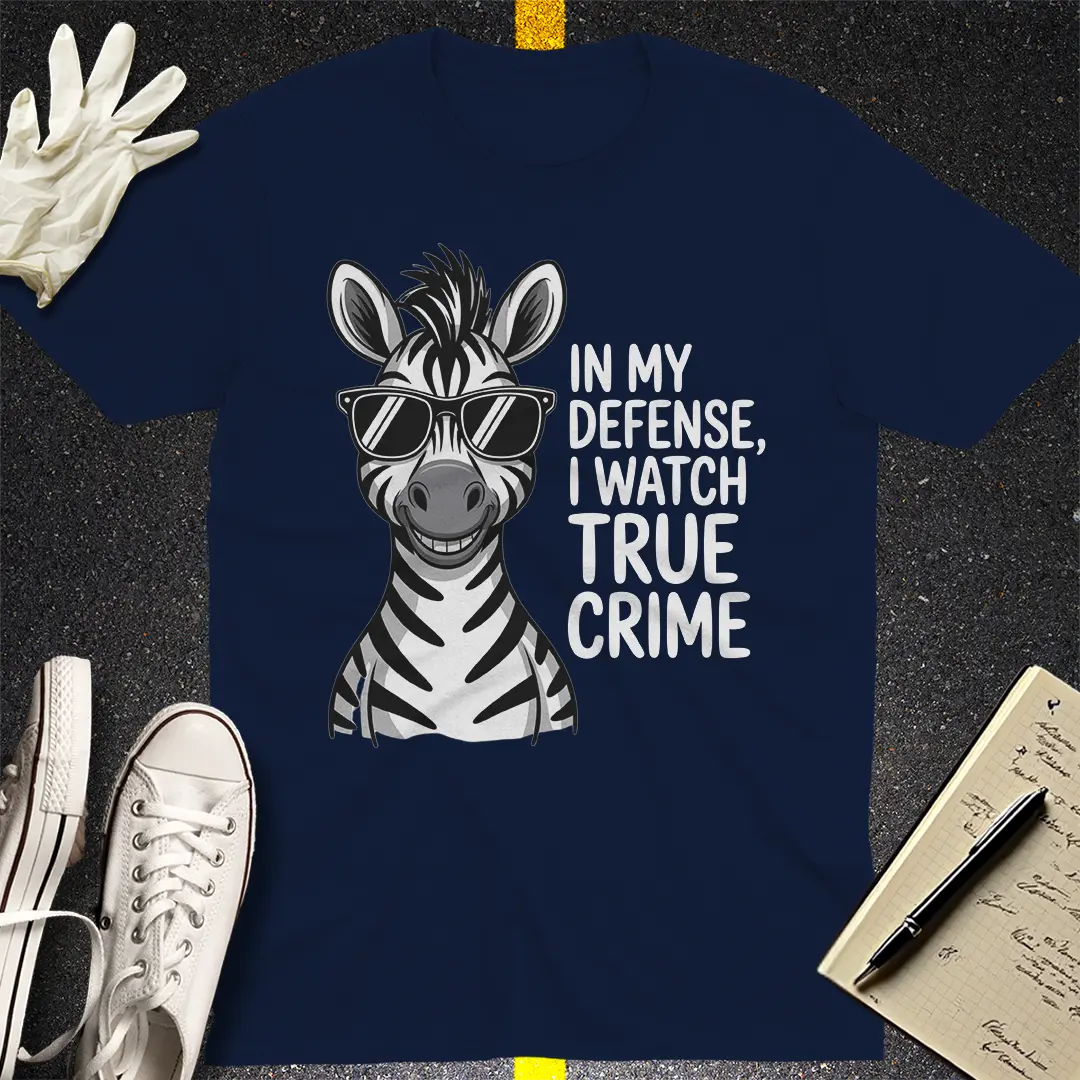 True Crime Zebra T-Shirt