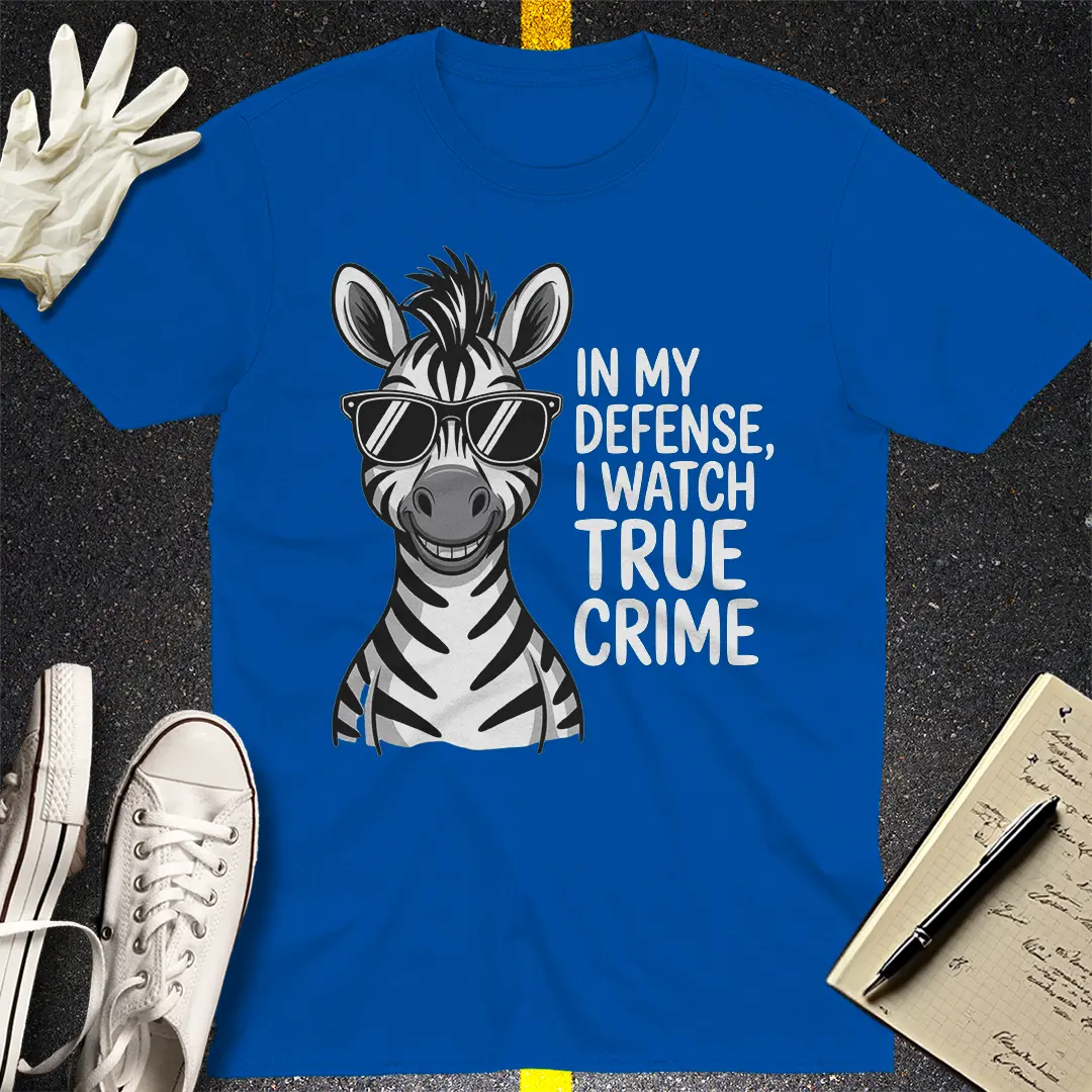 True Crime Zebra T-Shirt