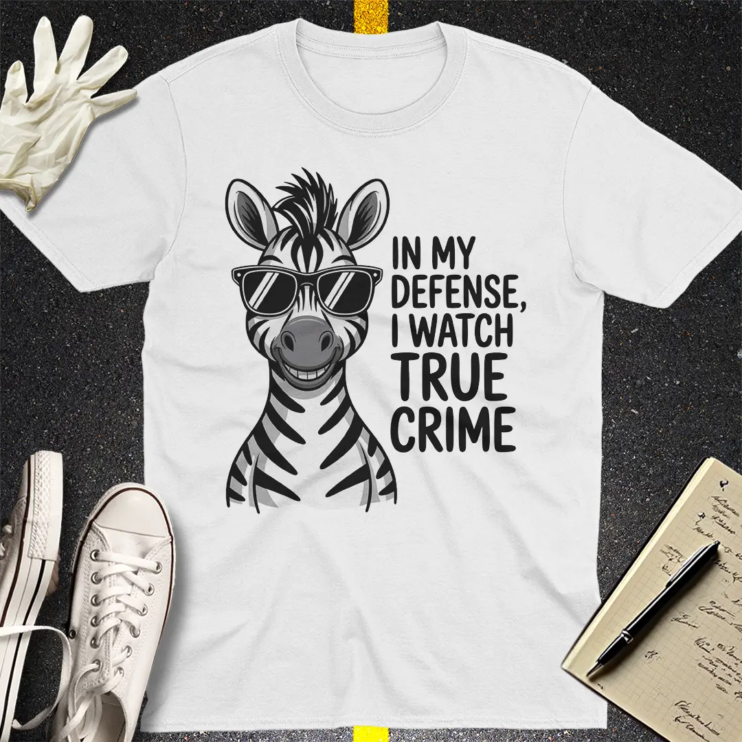 True Crime Zebra T-Shirt