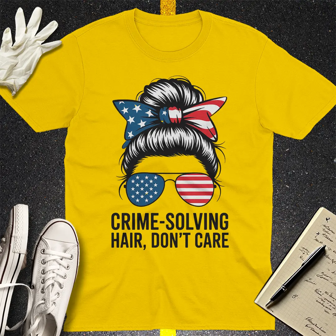 Crime-Solving Hair T-Shirt