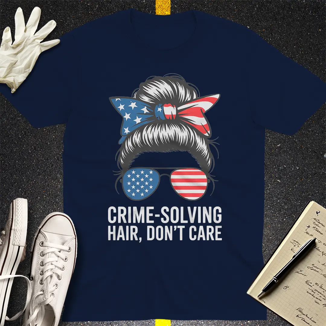 Crime-Solving Hair T-Shirt