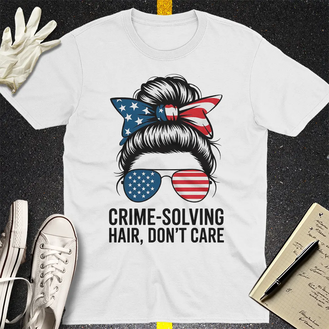 Crime-Solving Hair T-Shirt