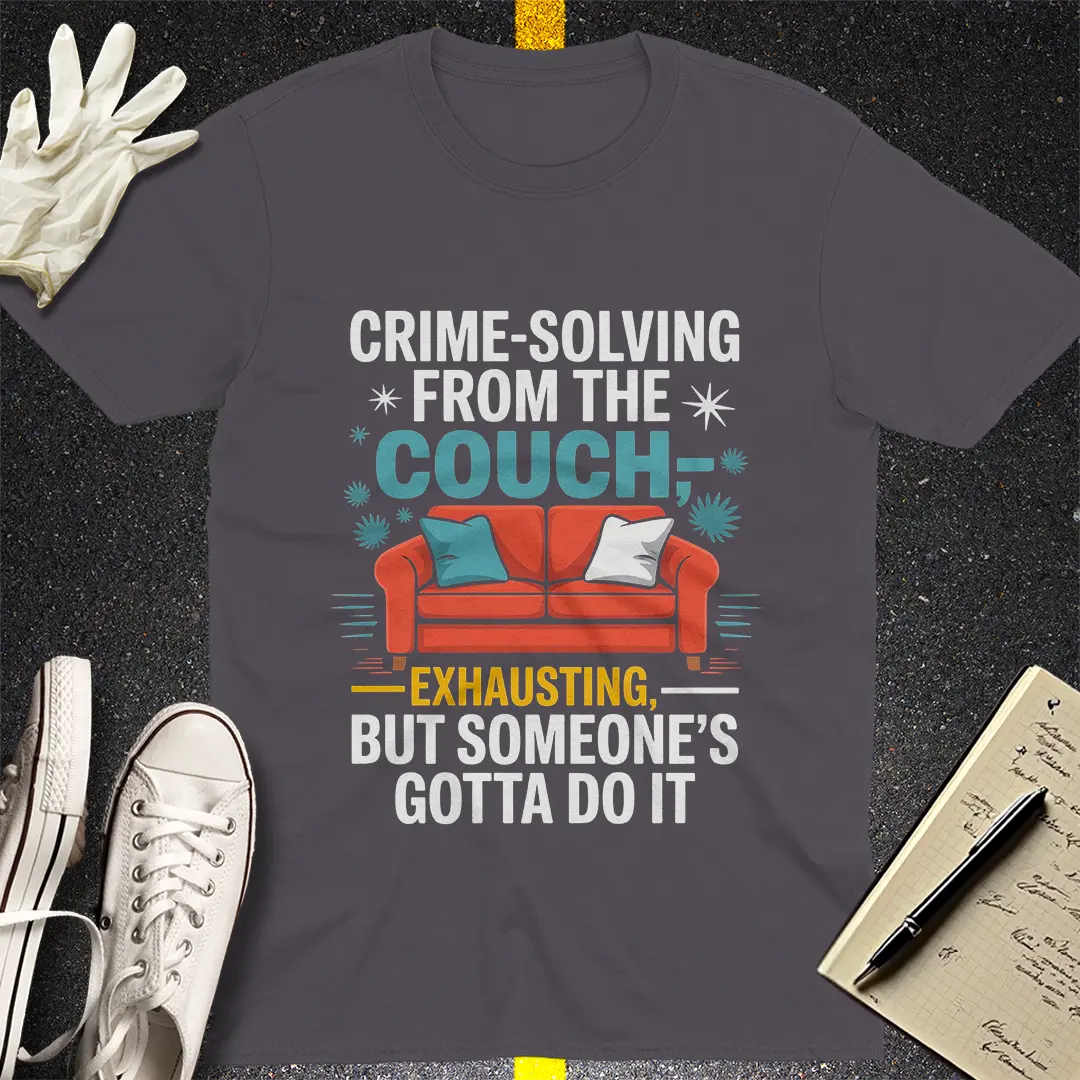 Couch Detective T-Shirt Style002