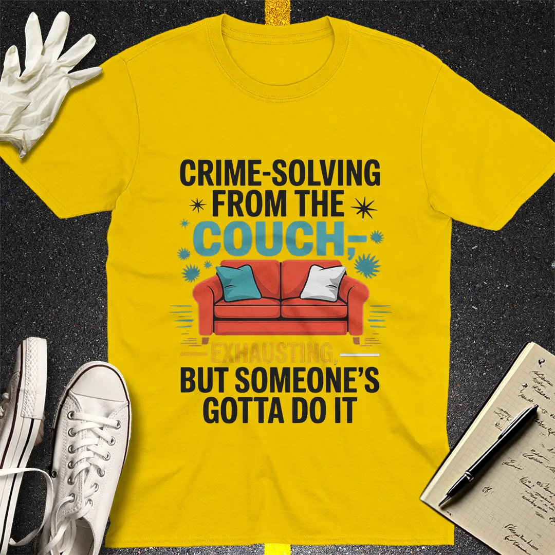 Couch Detective T-Shirt Style002