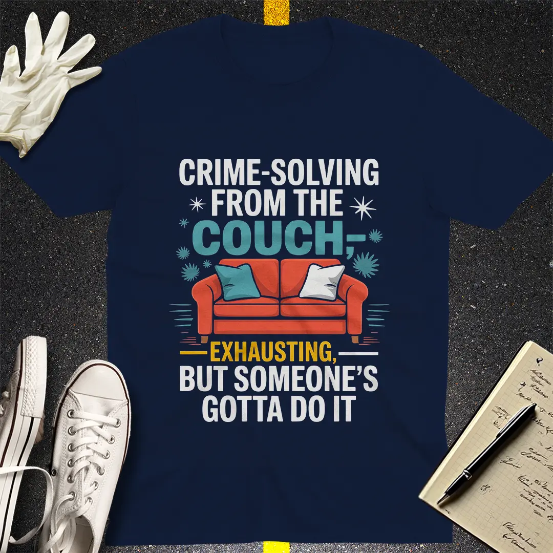 Couch Detective T-Shirt Style002