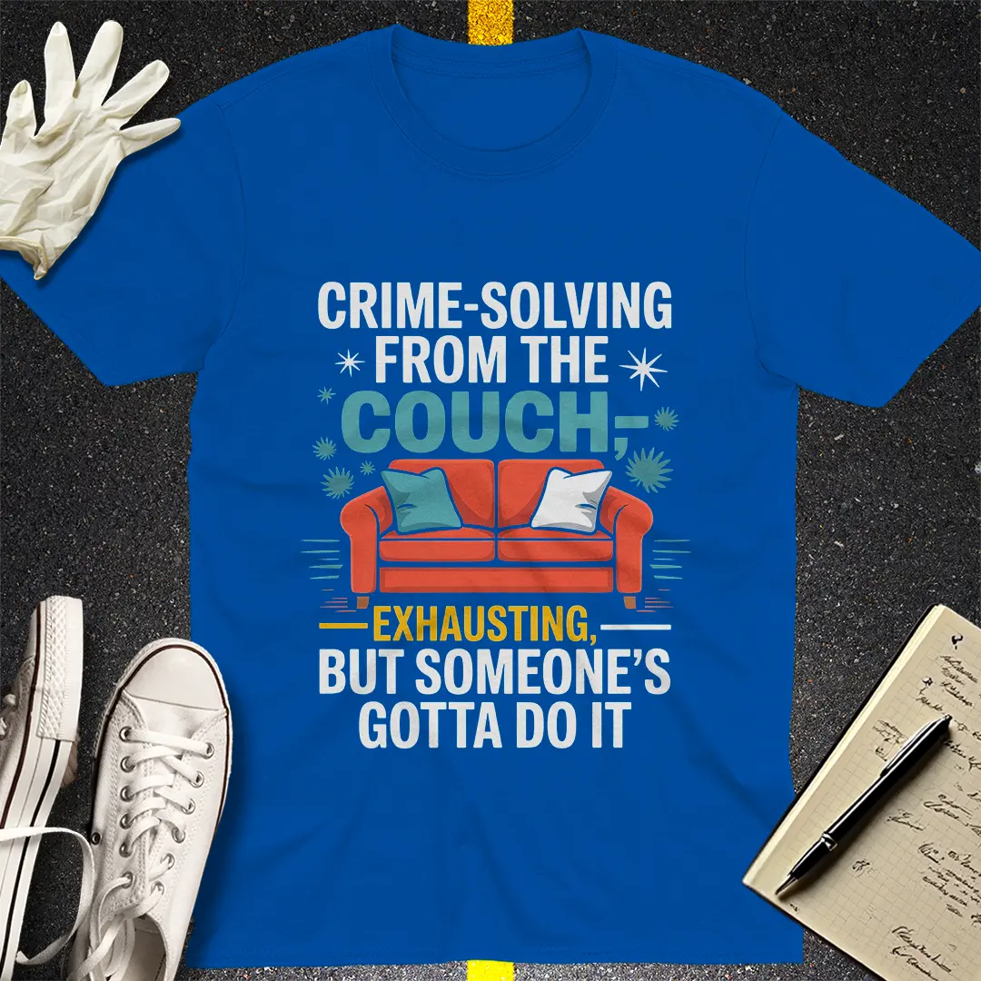 Couch Detective T-Shirt Style002