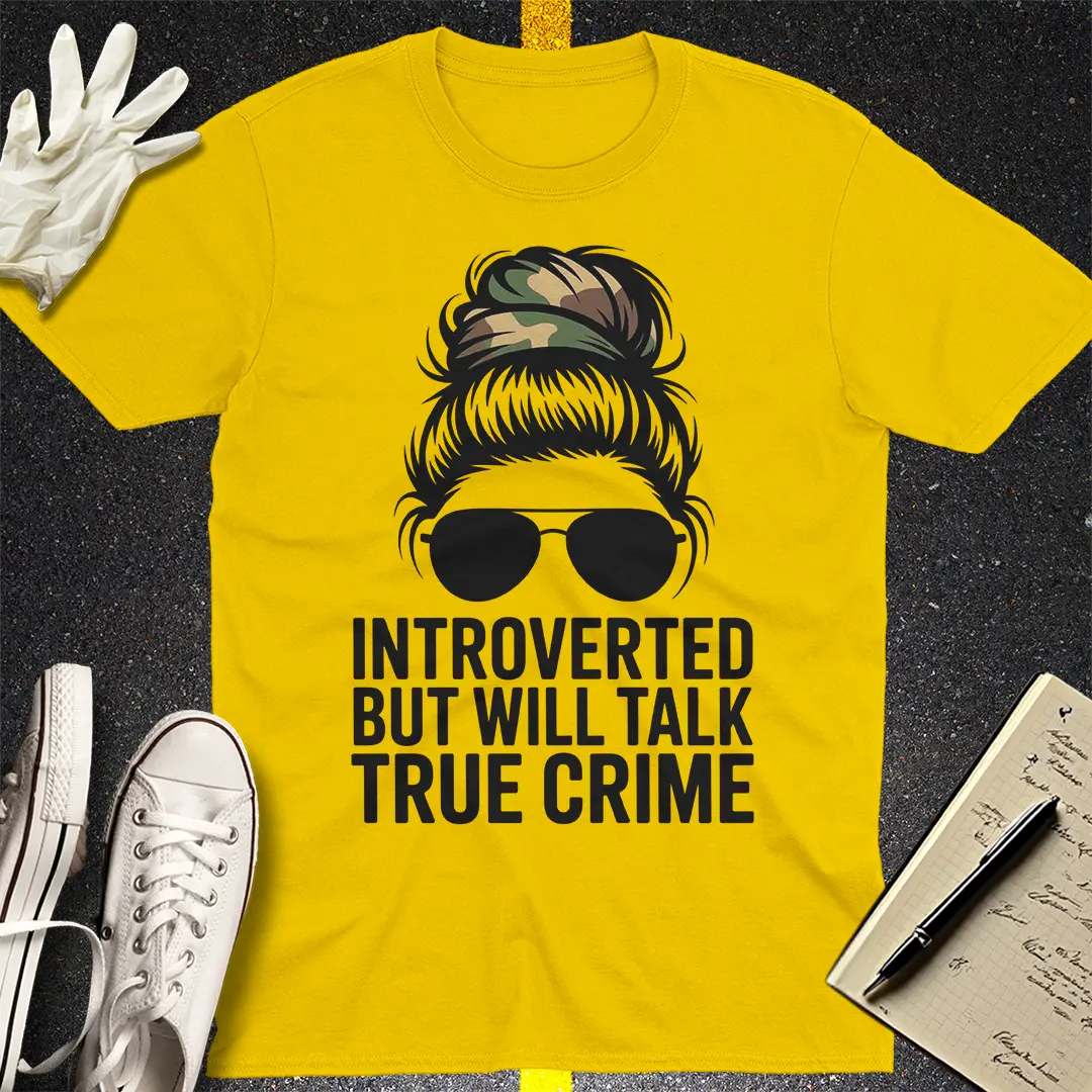 True Crime Talk T-Shirt