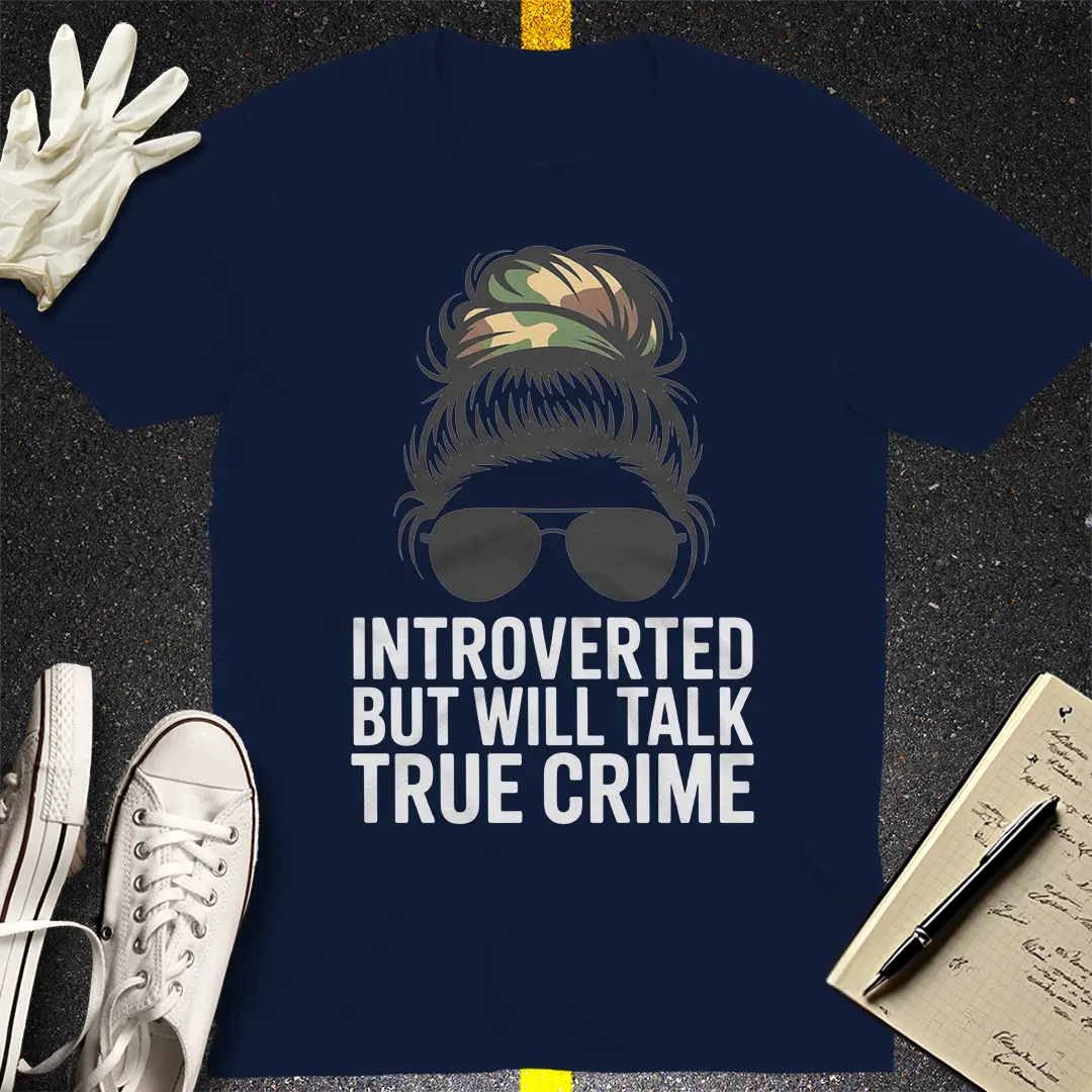 True Crime Talk T-Shirt